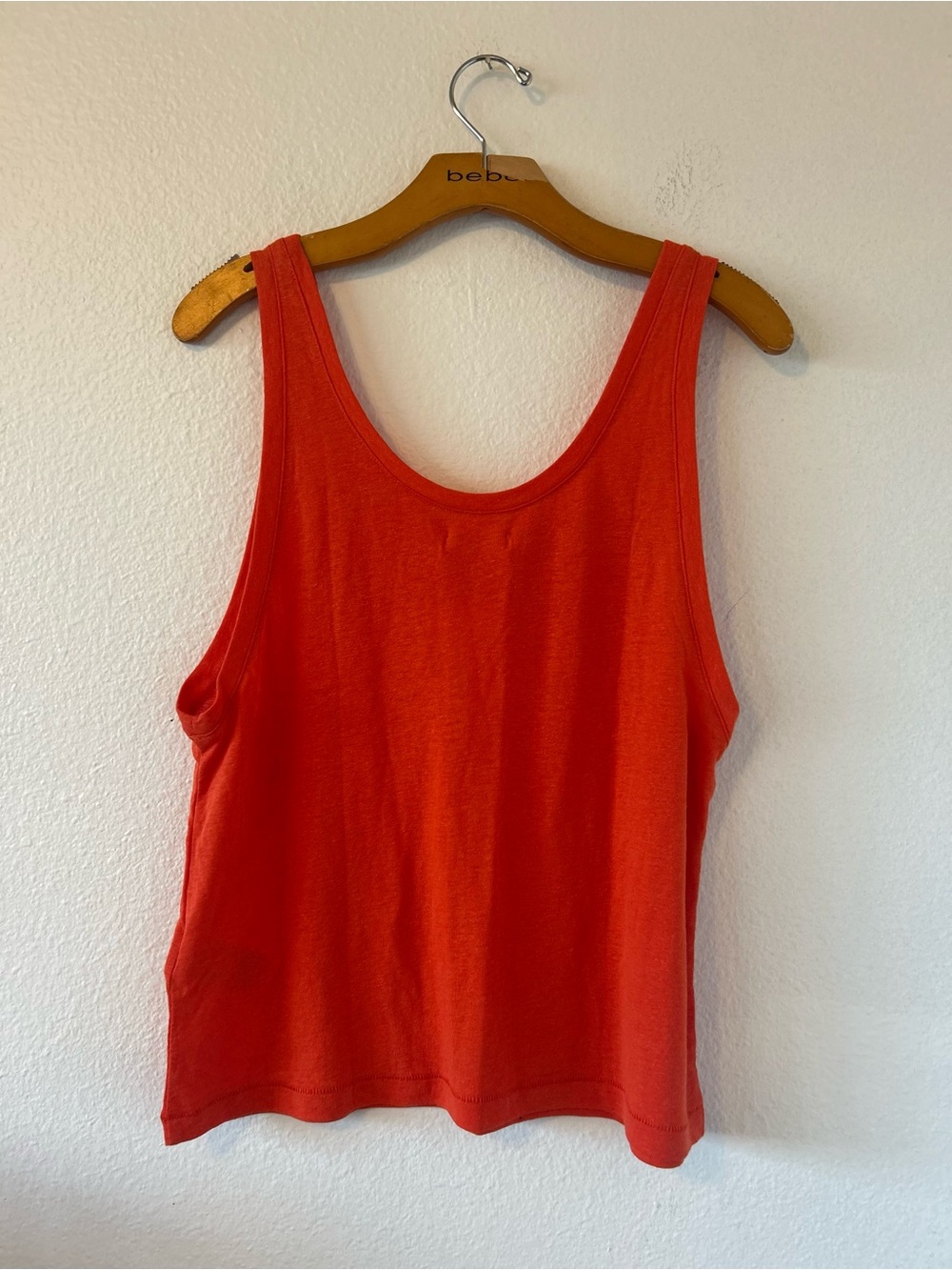Madewell Women's Orange Sleeveless Tank Top Size S - Picture 4 of 6